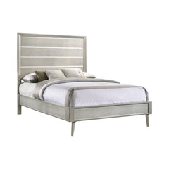 Ramon Full Panel Bed Metallic Sterling