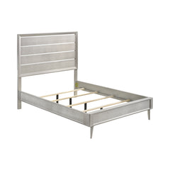 Ramon Full Panel Bed Metallic Sterling