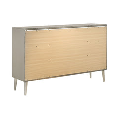 Ramon 6-drawer Dresser Metallic Sterling