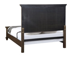 Bennington Rectangular Bed Acacia Brown