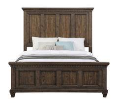 Bennington Rectangular Bed Acacia Brown