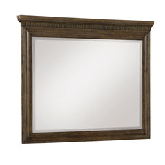 Bennington Rectangular Mirror Acacia Brown