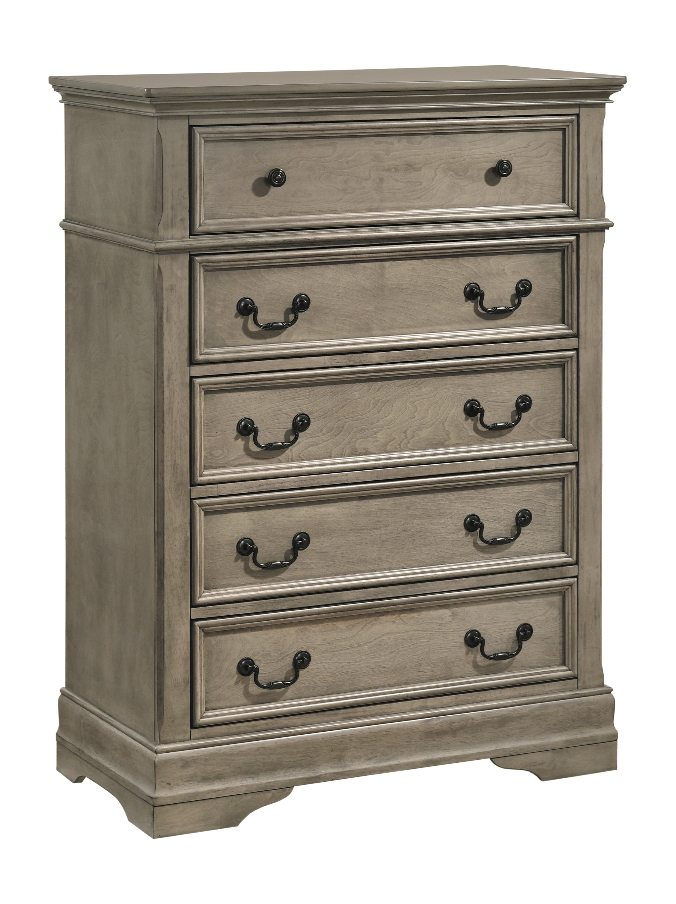 Manchester 5-drawer Chest Wheat