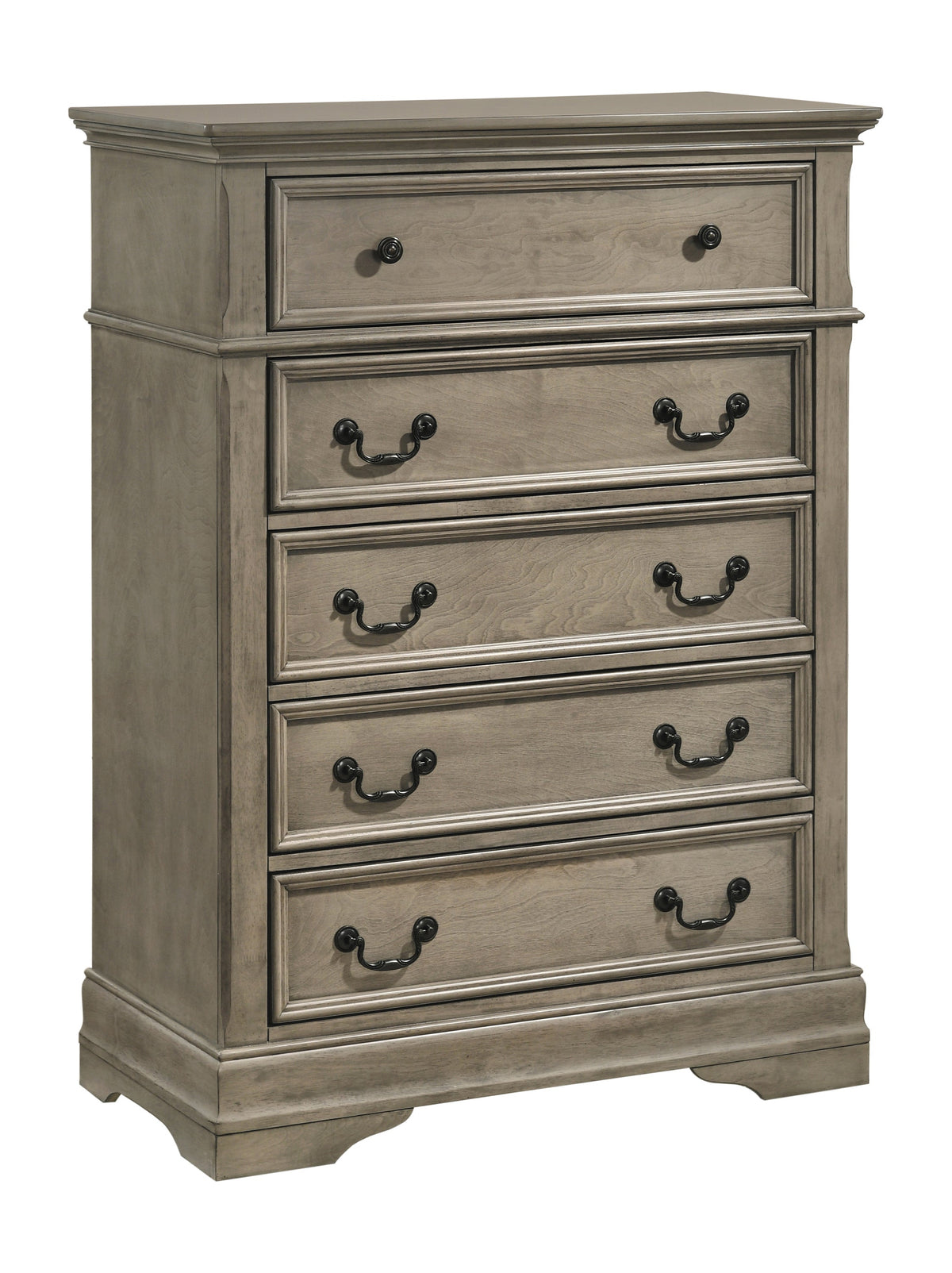 Manchester 5-drawer Chest Wheat