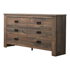 Frederick California King Sleigh Bed Weathered Oak