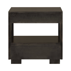 Durango 2-drawer Nightstand Smoked Peppercorn