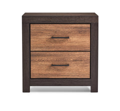 Dewcrest 2-drawer Nightstand Caramel and Licorice