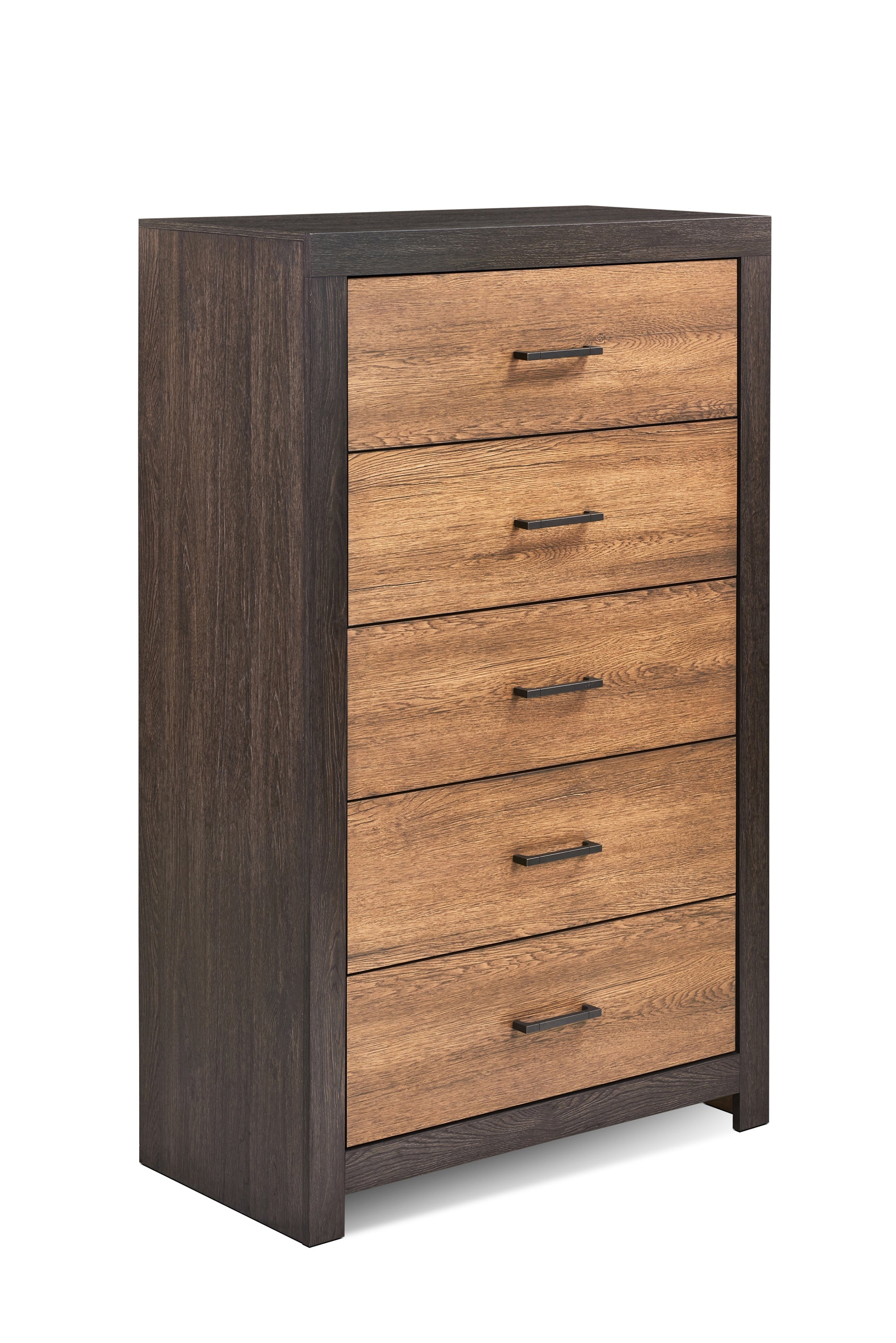 Dewcrest 5-drawer Chest Caramel and Licorice