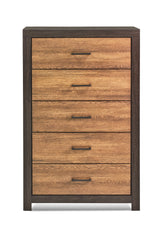 Dewcrest 5-drawer Chest Caramel and Licorice