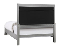 Eleanor Upholstered Tufted Bed Metallic