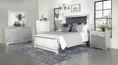 Eleanor Rectangular 6-drawer Dresser Metallic