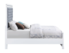 Eleanor Upholstered Tufted Bed White