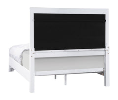 Eleanor Upholstered Tufted Bed White