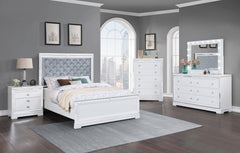 Eleanor Rectangular 5-drawer Chest White