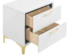 Kendall 2-drawer Nightstand White