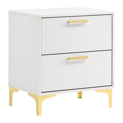 Kendall 2-drawer Nightstand White