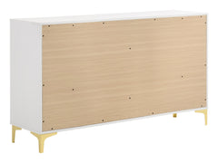 Kendall 6-drawer Dresser White