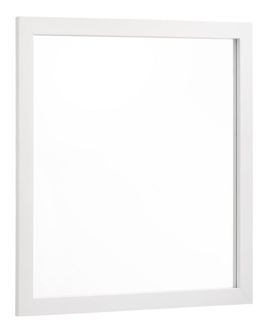 Kendall Square Dresser Mirror White