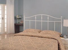 Loane Full/Queen Metal Arched Headboard White