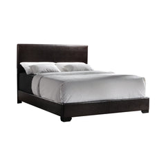 Conner Bedroom Set with Upholstered Headboard Cappuccino