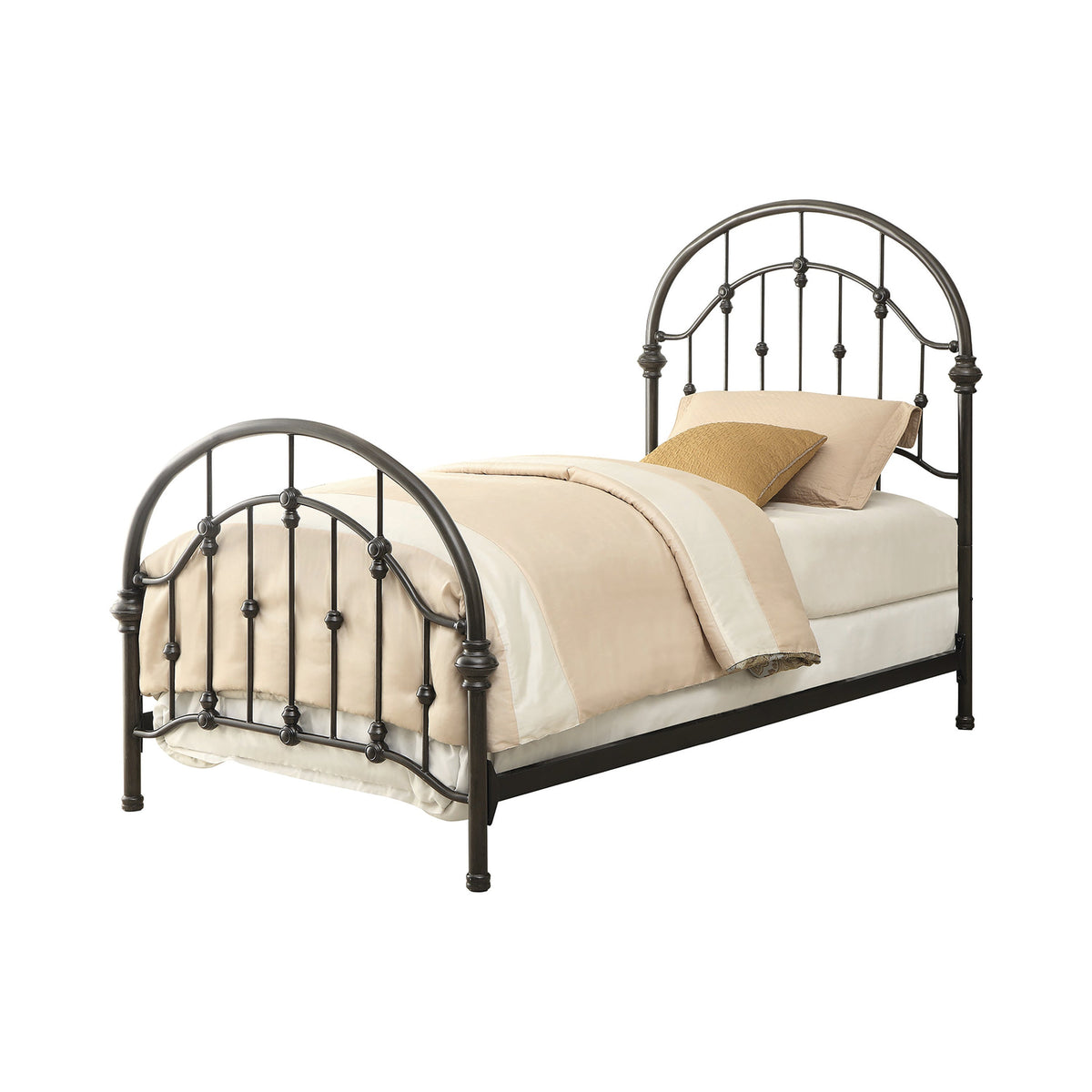 Rowan Twin Bed Dark Bronze