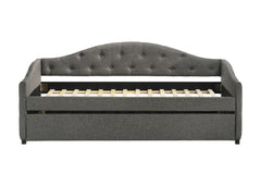 Sadie Upholstered Twin Daybed with Trundle