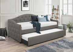 Sadie Upholstered Twin Daybed with Trundle