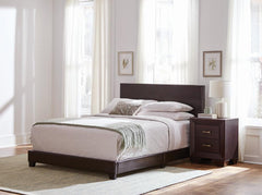 Caoihme Dorian 5-Piece Full Bedroom Set Brown And Dark Cocoa