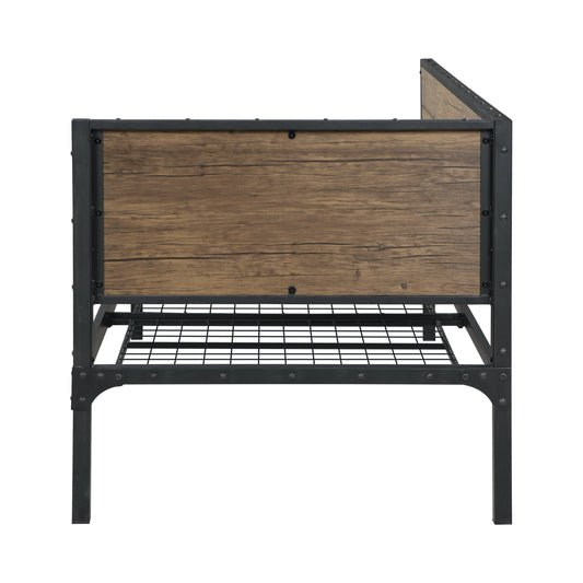 Getler Daybed Weathered Chestnut and Black