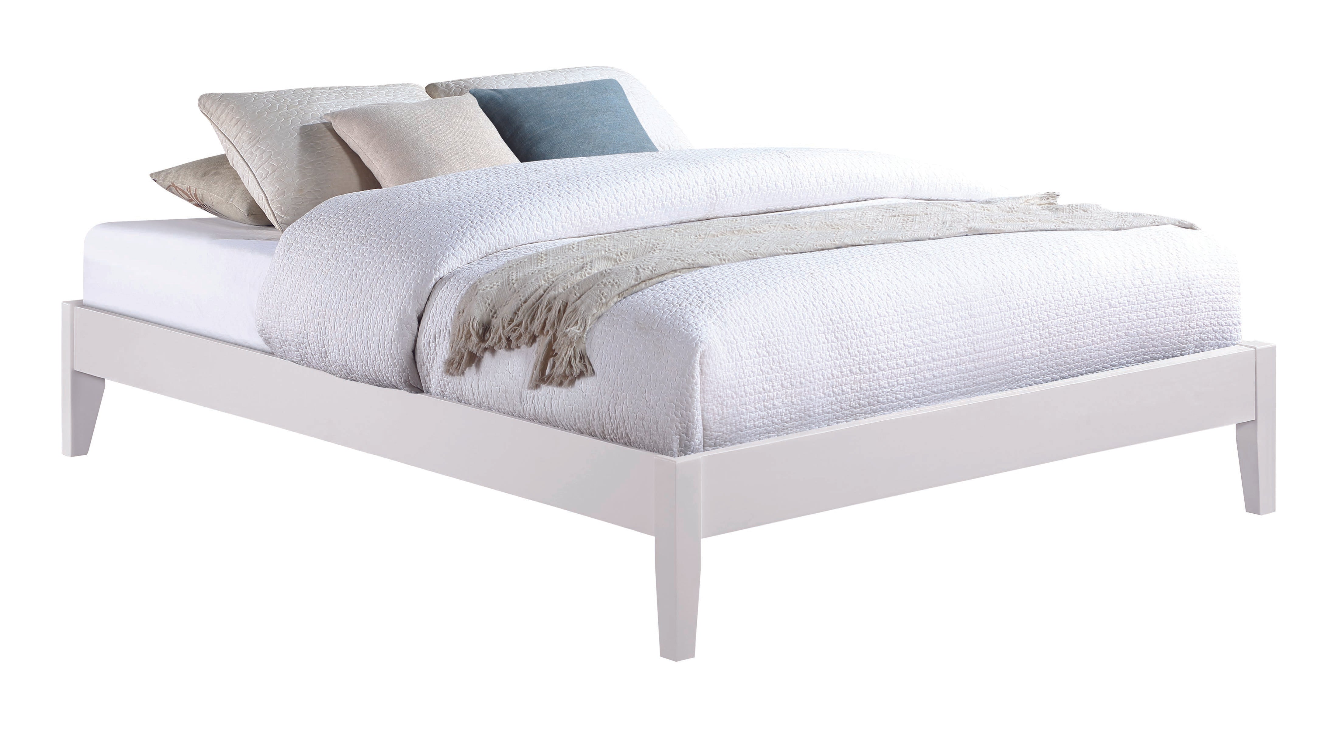 Hounslow Platform California King Bed White