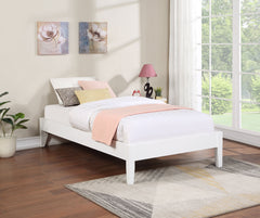 Hounslow Platform Twin Bed White