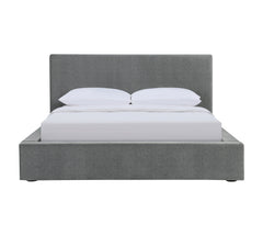 Gregory Upholstered Platform Bed Graphite