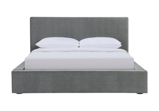 Gregory Upholstered Platform Bed Graphite