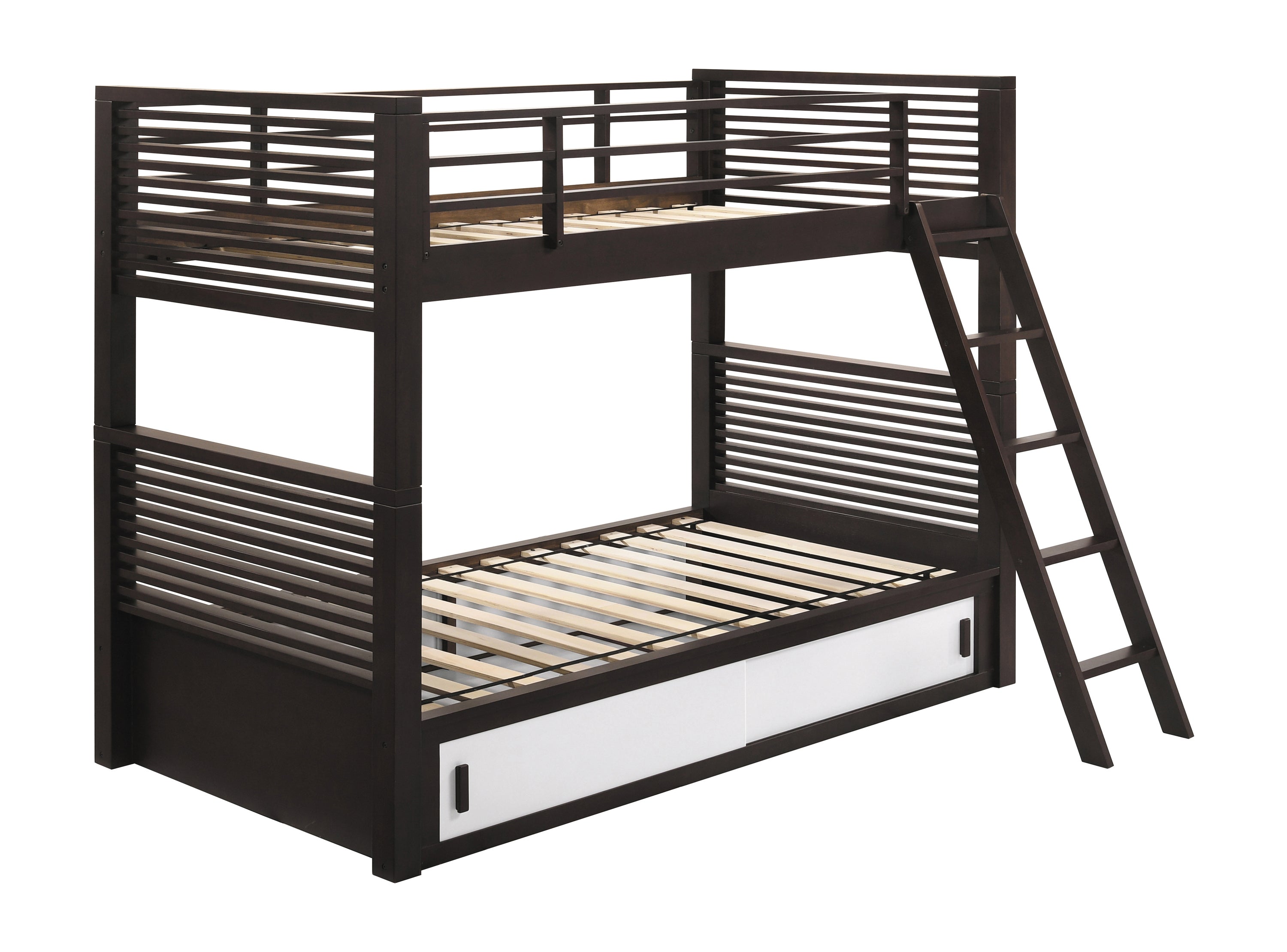 Oliver Twin over Twin Bunk Bed Java