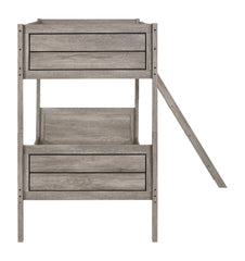 Ryder Twin over Twin Bunk Bed Weathered Taupe