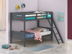 Littleton Twin/Twin Bunk Bed Grey