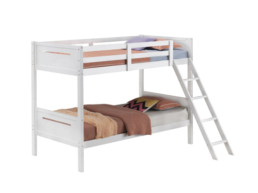 Littleton Twin/Twin Bunk Bed White