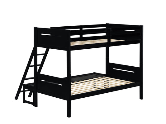 Littleton Littleton Twin/Full Bunk Bed Black