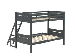 Littleton Twin/Full Bunk Bed Grey