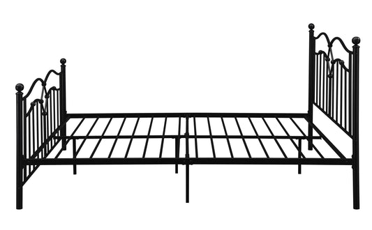 Klossen Metal Queen Bed Black