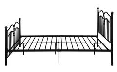 Klossen Metal Queen Bed Black