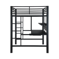 Avalon Full Workstation Loft Bed Black