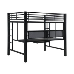 Avalon Full Workstation Loft Bed Black