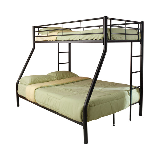 Hayward Twin over Full Bunk Bed Black