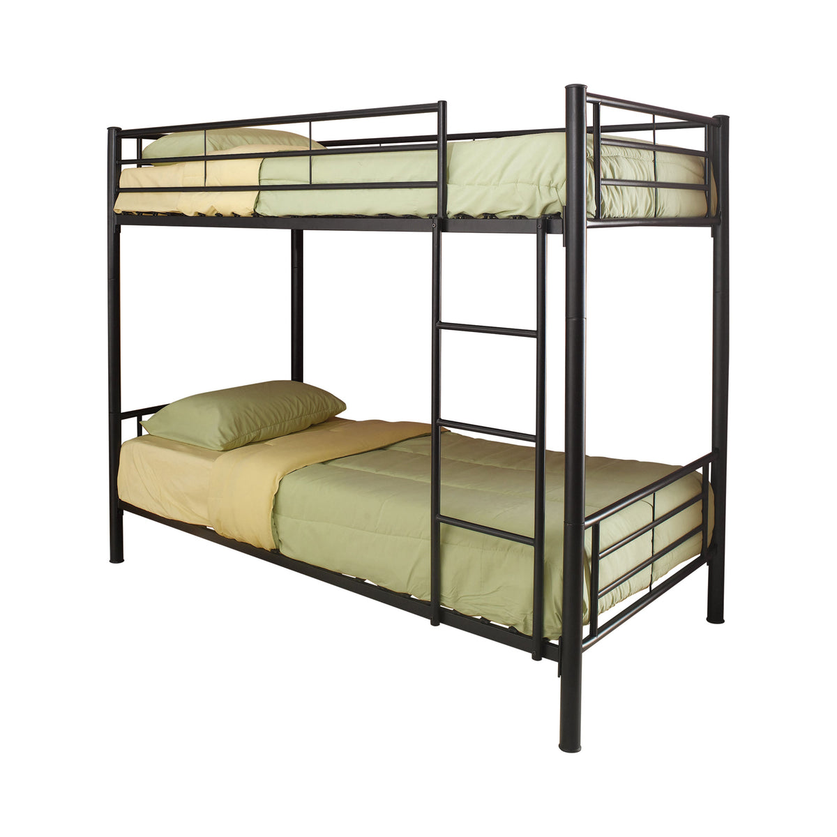 Hayward Twin over Twin Bunk Bed Black