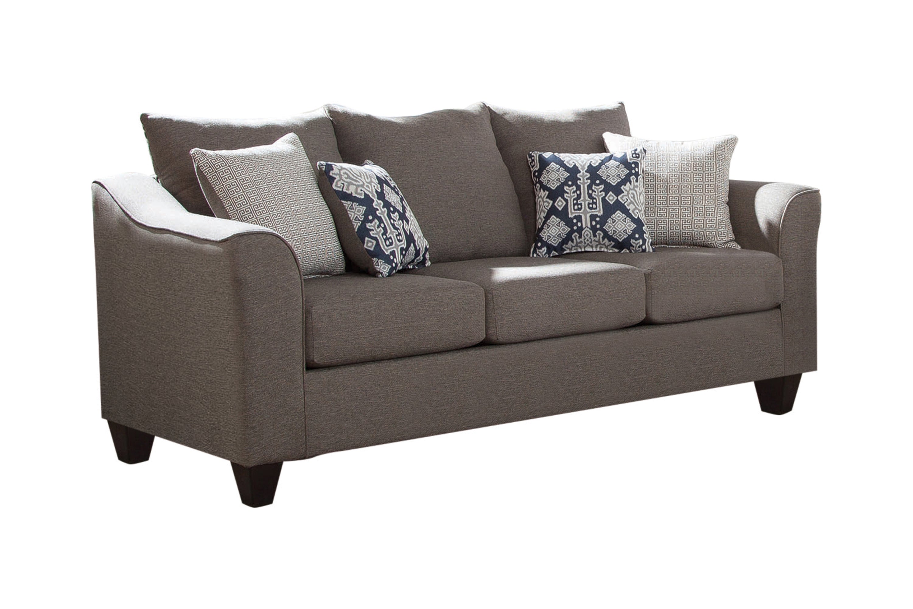 Salizar Flared Arm Sofa Grey