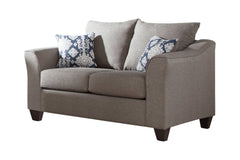 Salizar Flared Arm Sofa Grey