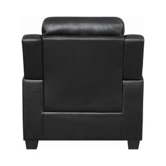 Finley Tufted Upholstered Chair Black