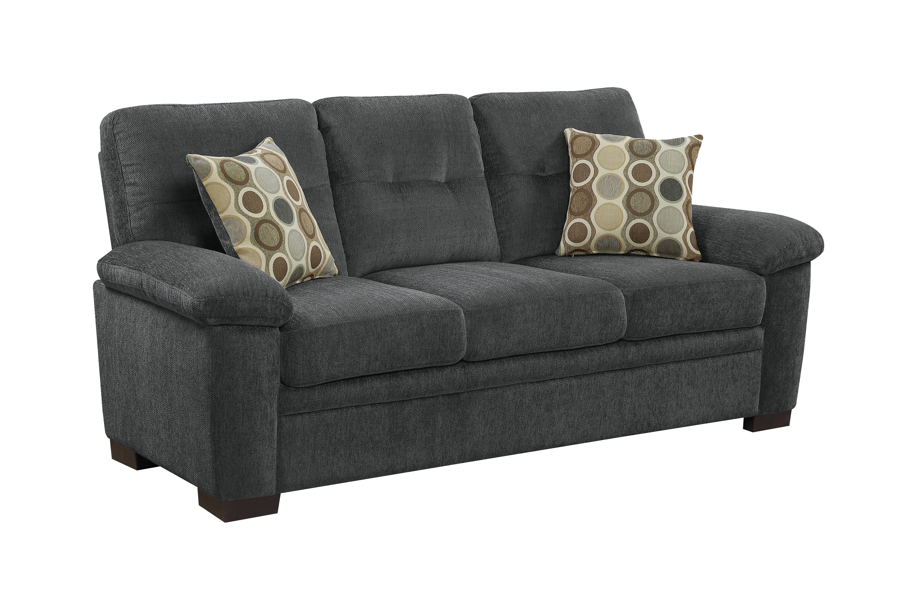 Fairbairn Upholstered Sofa Charcoal