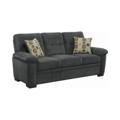 Fairbairn Upholstered Sofa Charcoal